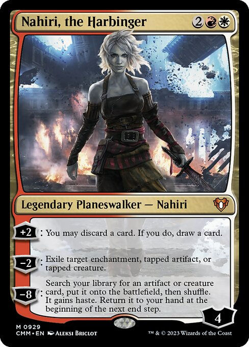 Nahiri, the Harbinger (cmm) (Commander Deck)