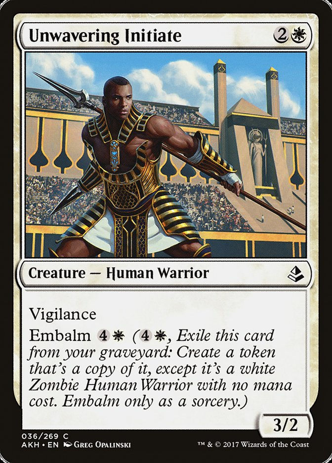 Unwavering Initiate (AKH) (36)