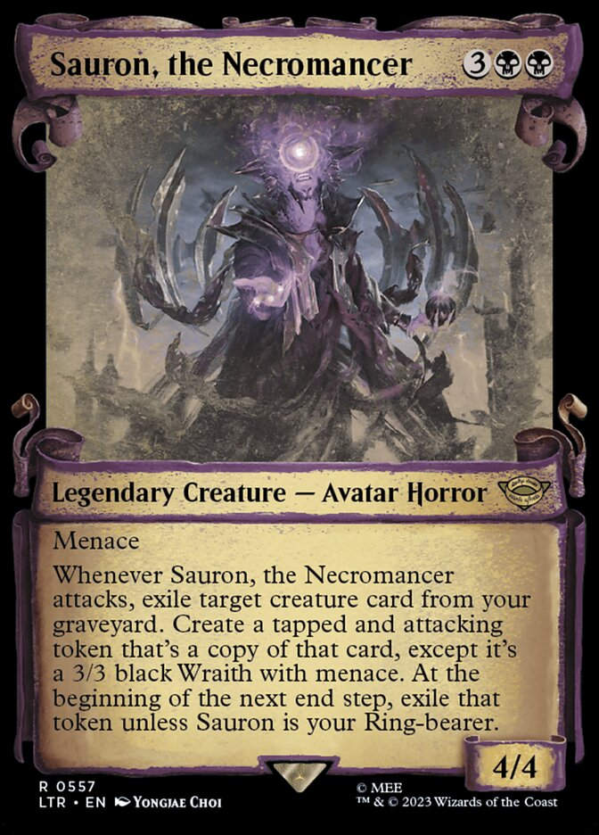 Sauron, the Necromancer (LTR) (557) / Showcase