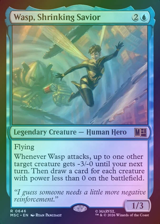 Wasp, Shrinking Savior (MSC) (646) / Foil