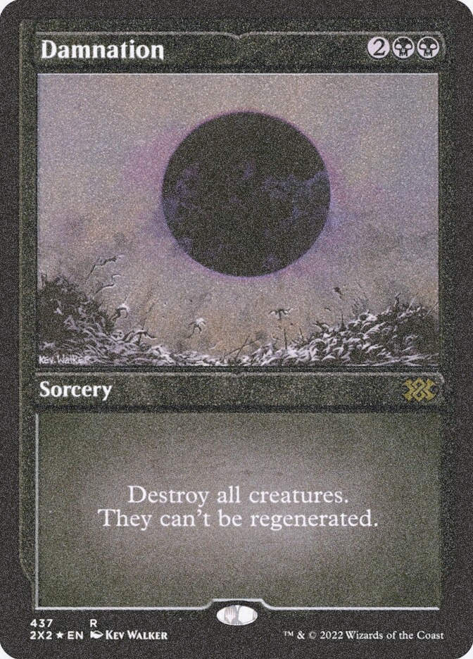 Damnation (2X2) (437) / Foil Etched