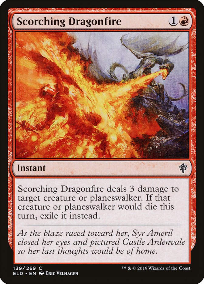 Scorching Dragonfire (ELD) (139)