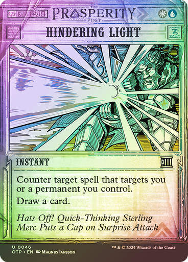Hindering Light (otp) (46) / Foil