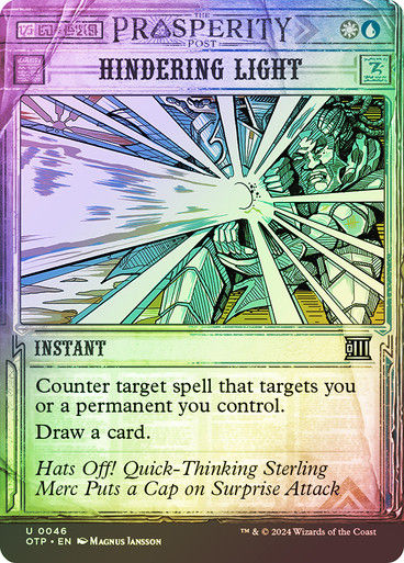 Hindering Light (otp) (46) / Foil