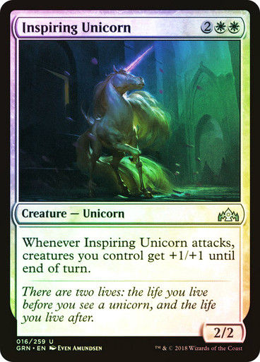 Inspiring Unicorn (GRN) (16) / Foil
