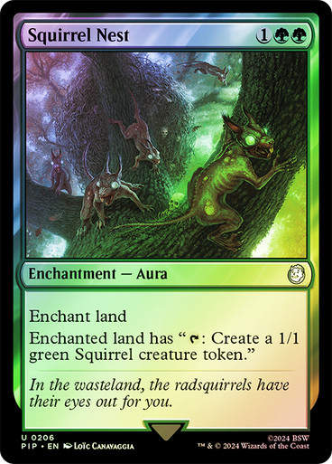 Squirrel Nest (pip) (206) / Foil