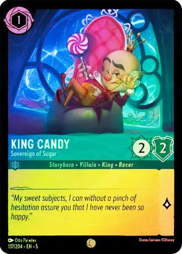 King Candy - Sovereign of Sugar (LOR_SHS) / Foil