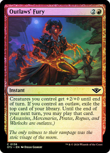 Outlaws' Fury (otj) (136) / Foil