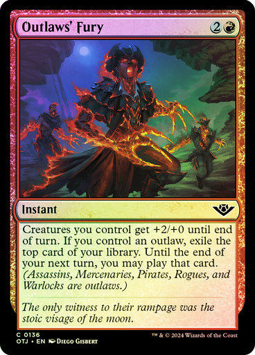 Outlaws' Fury (otj) (136) / Foil