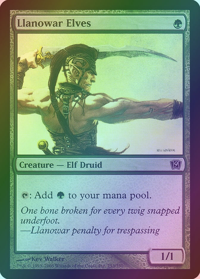 Llanowar Elves (9ED) (253★) / Foil