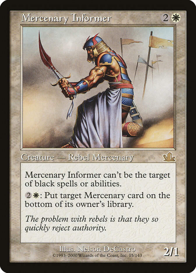 Mercenary Informer (PCY) (15)