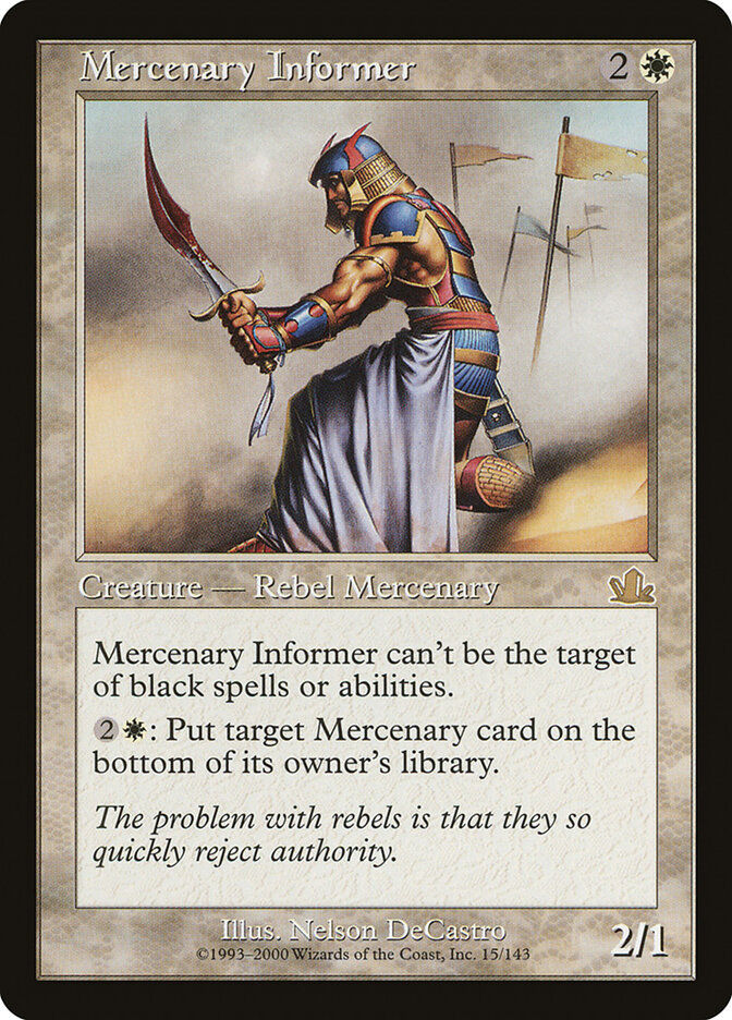 Mercenary Informer (PCY) (15)