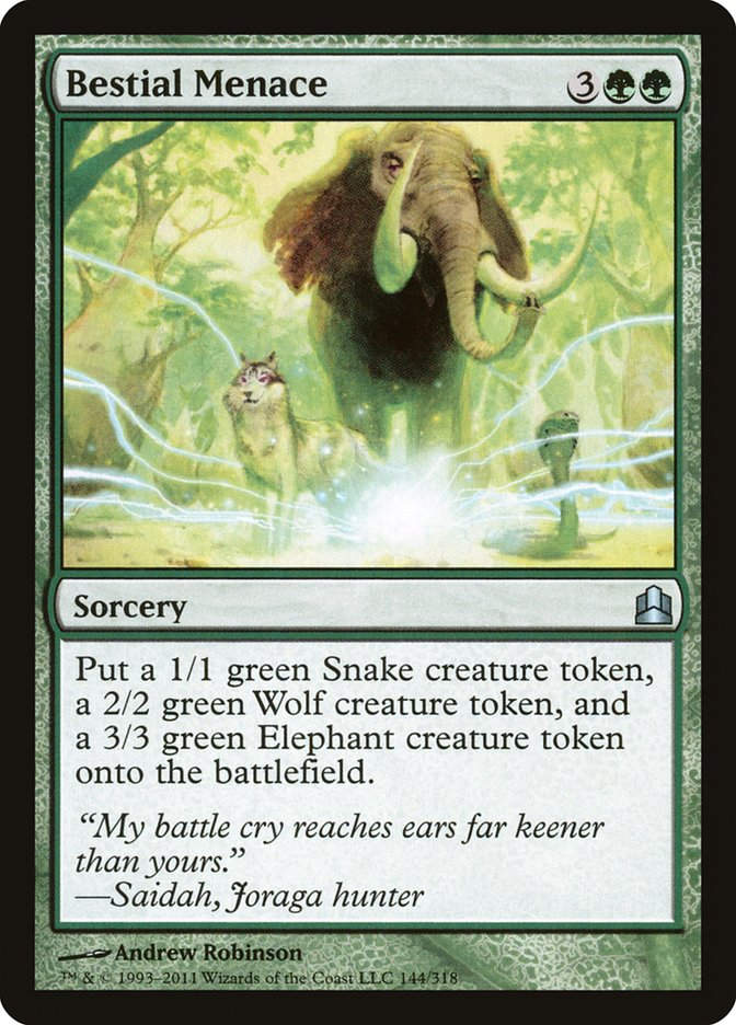 Bestial Menace (cmd)