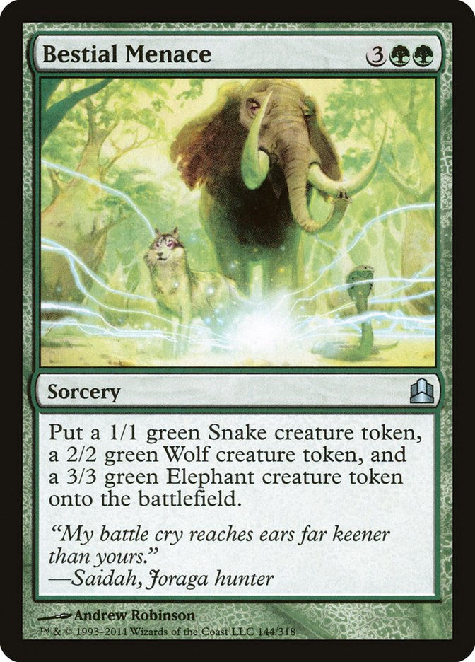 Bestial Menace (cmd)