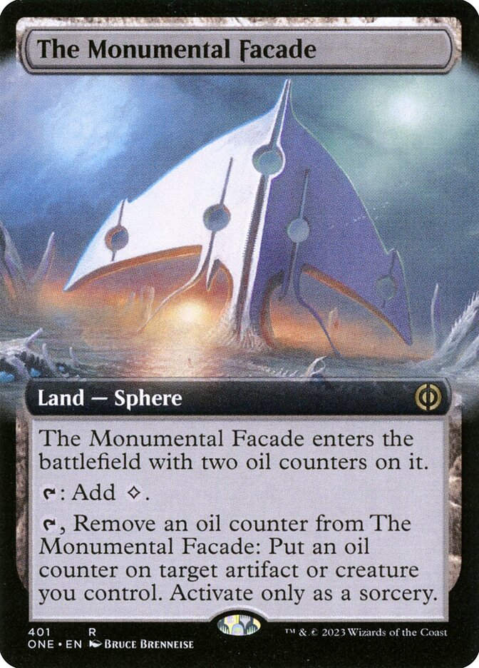 The Monumental Facade (ONE) (401) / Extended Art