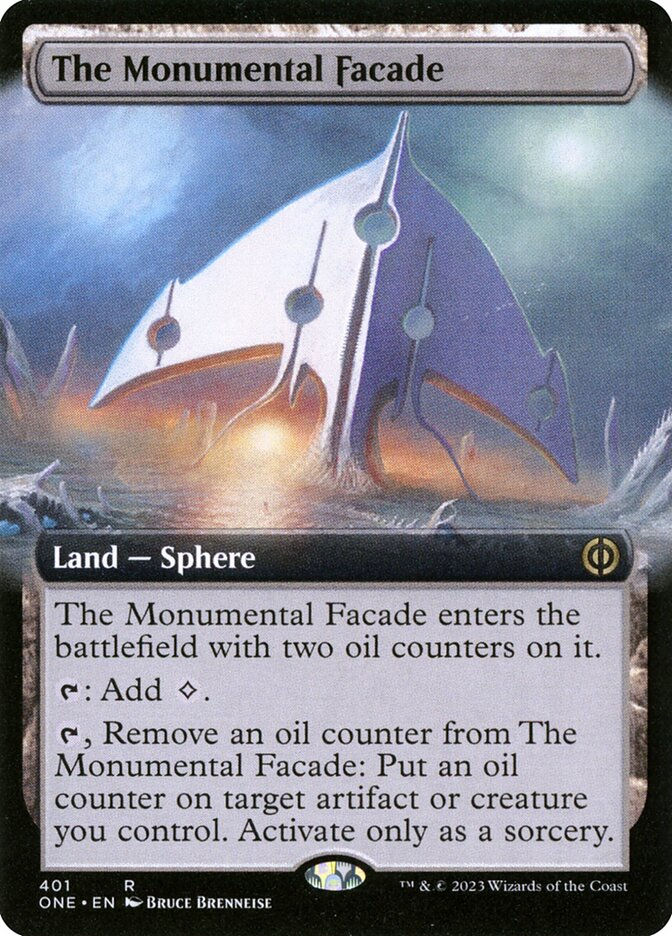 The Monumental Facade (ONE) (401) / Extended Art