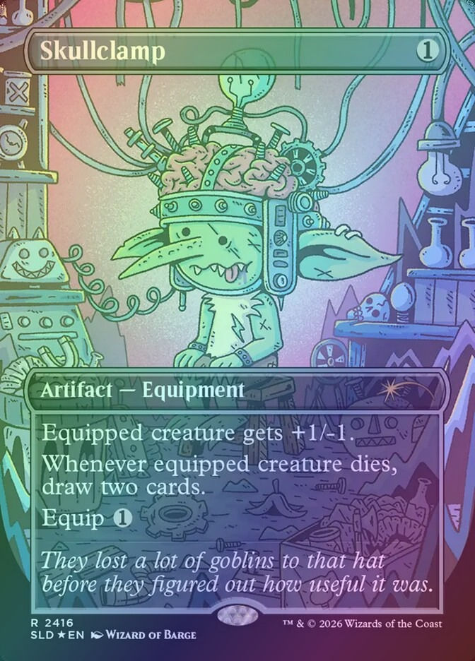 Skullclamp (SLD) (2416) / Borderless / Foil