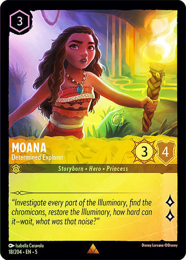 Moana - Determined Explorer (LOR_SHS) / Foil