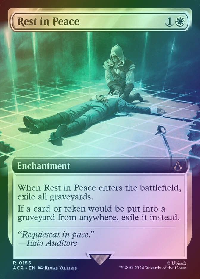 Rest in Peace (ACR) (156) / Extended Art / Foil