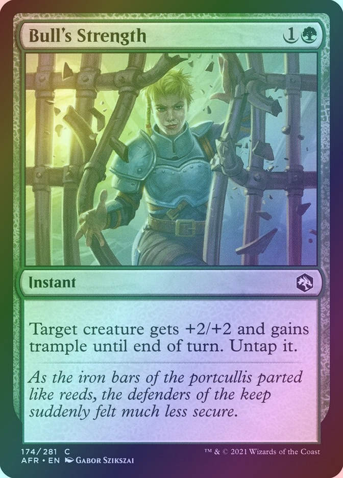 Bull's Strength (AFR) (174) / Foil
