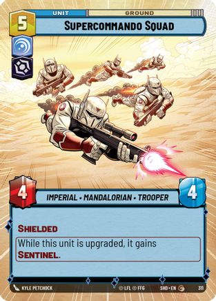 Supercommando Squad (Hyperspace) (SHD_#311) / Foil