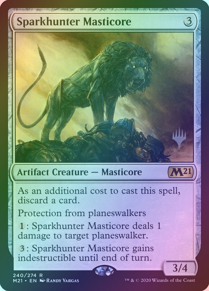 Sparkhunter Masticore (PM21) (240p) / Foil