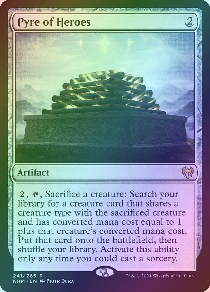 Pyre of Heroes (KHM) (241) / Foil