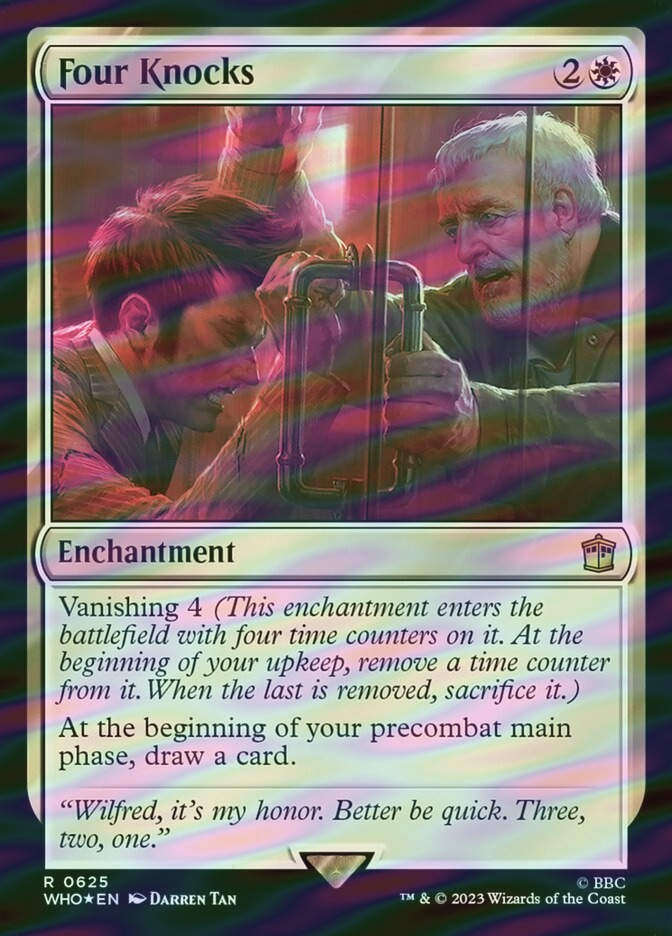 Four Knocks (WHO) (625) / Surge Foil