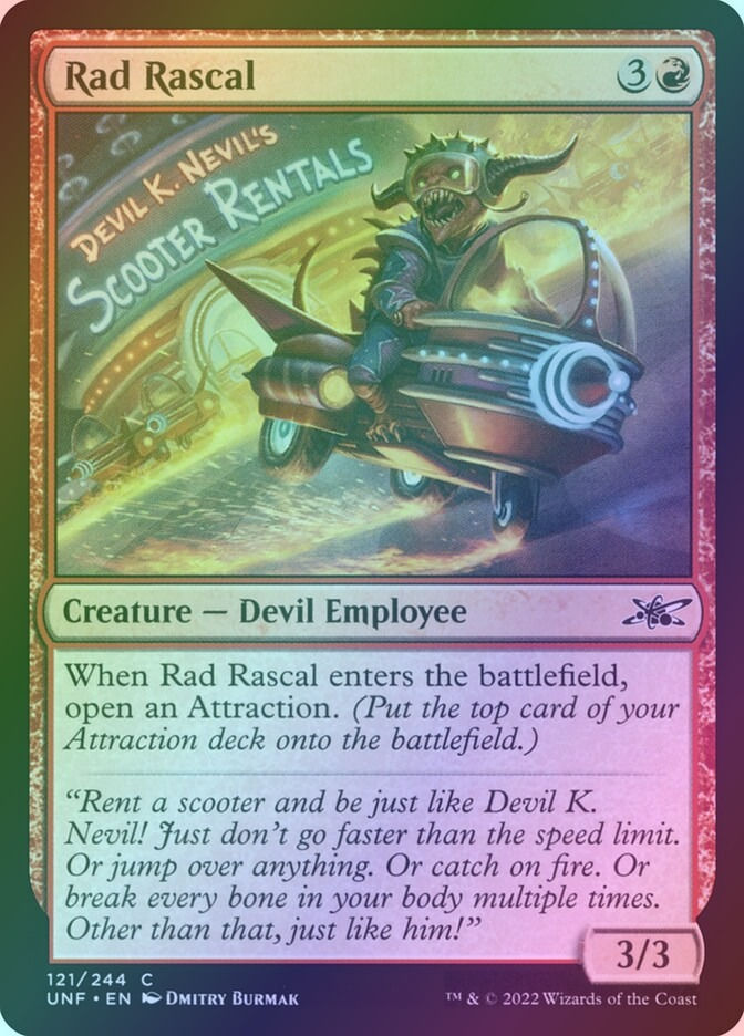 Rad Rascal (UNF) (121) / Foil