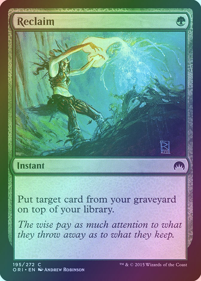 Reclaim (ORI) (195) / Foil