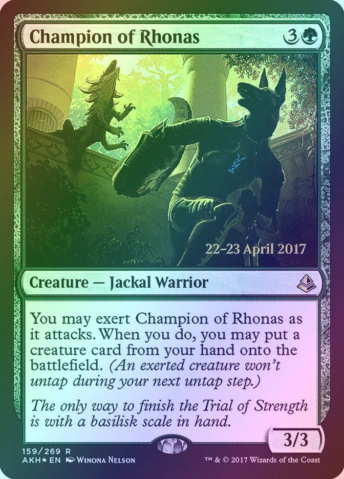 Champion of Rhonas (PAKH) (159s) / Foil