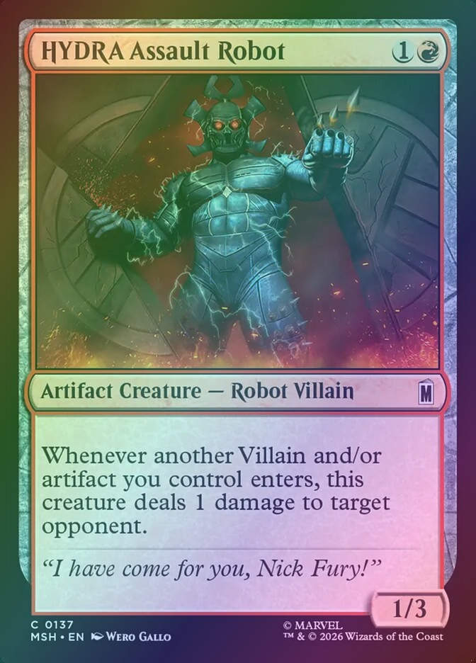 HYDRA Assault Robot (MSH) (137) / Foil
