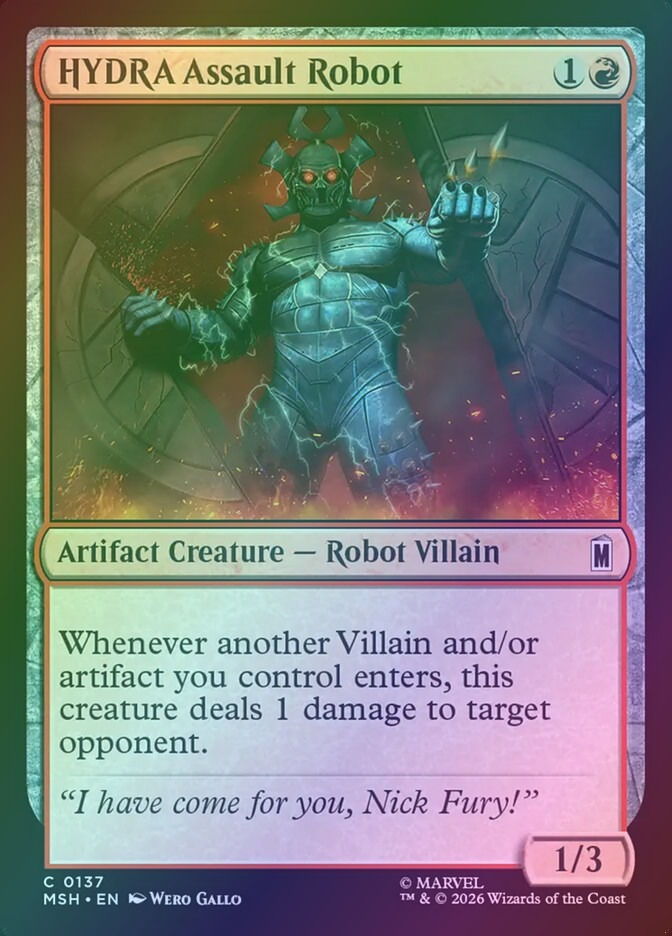 HYDRA Assault Robot (MSH) (137) / Foil