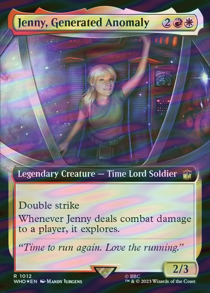 Jenny, Generated Anomaly (WHO) (1012) / Extended Art / Surge Foil