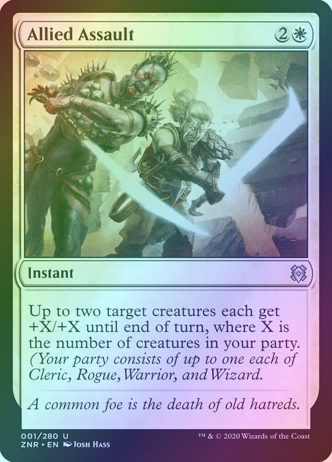 Allied Assault (ZNR) (1) / Foil