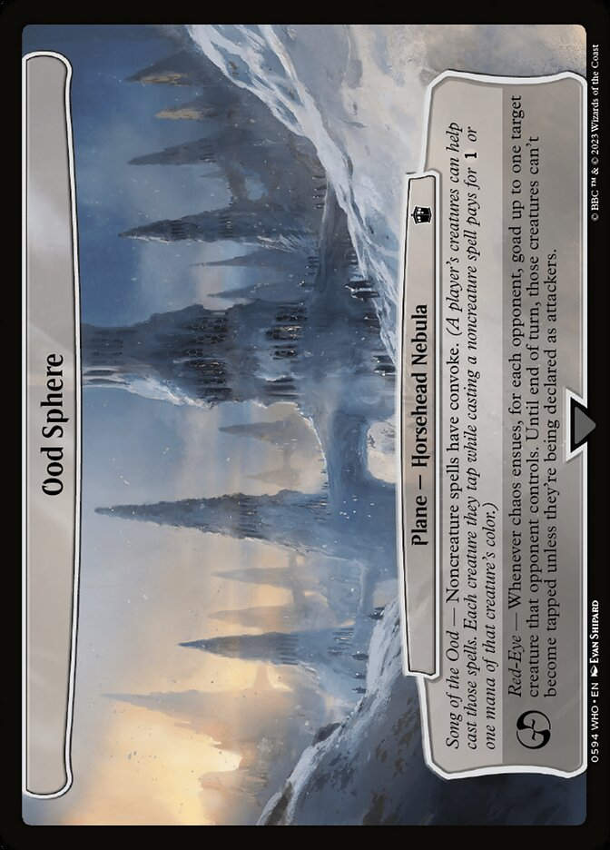 Ood Sphere (WHO) (594) / Planar Cards