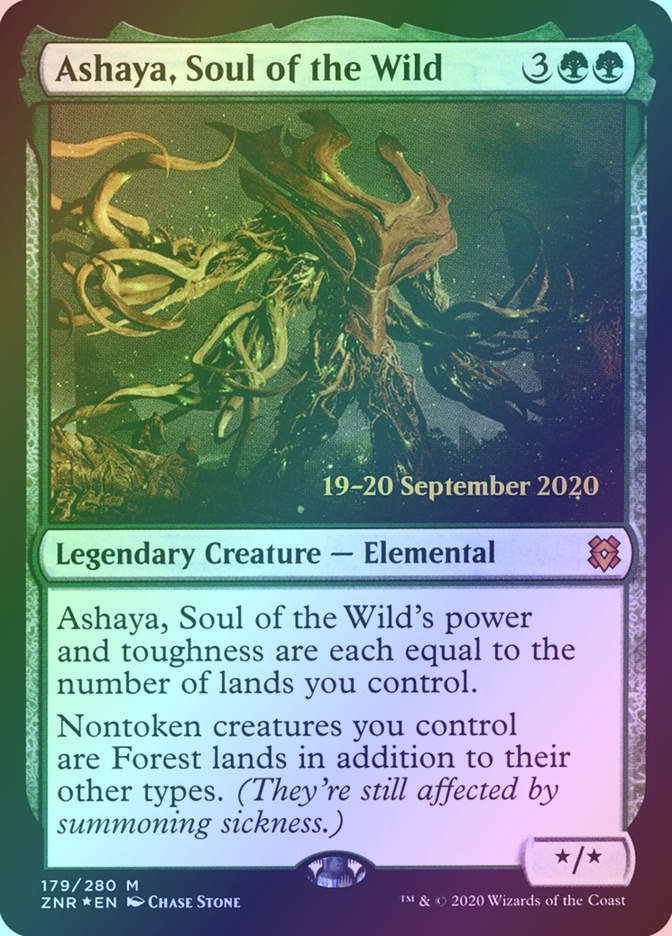Ashaya, Soul of the Wild (PZNR) (179s) / Foil