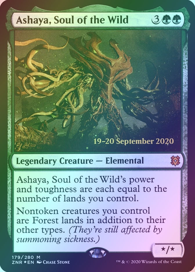 Ashaya, Soul of the Wild (PZNR) (179s) / Foil