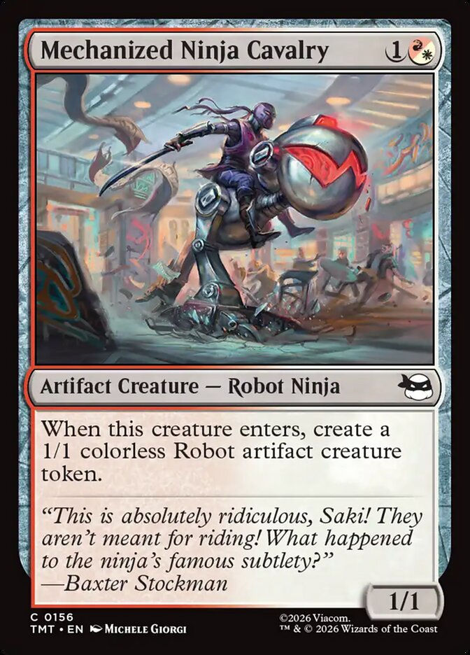Mechanized Ninja Cavalry (TMT) (156)