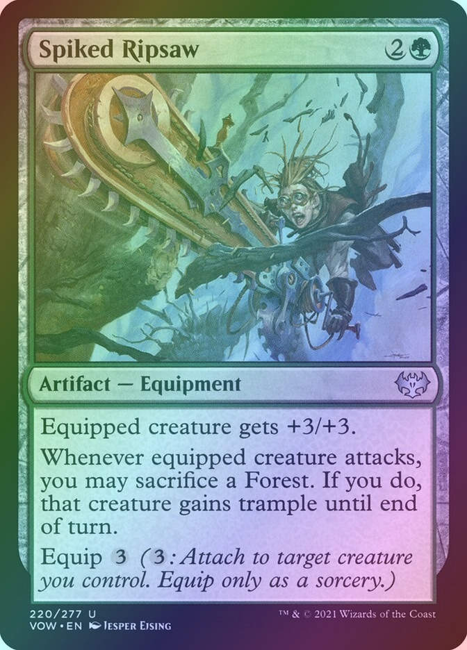 Spiked Ripsaw (VOW) (220) / Foil
