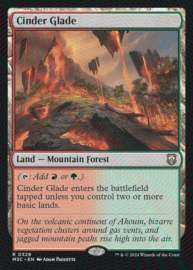 Cinder Glade (M3C) (329) / Ripple Foil