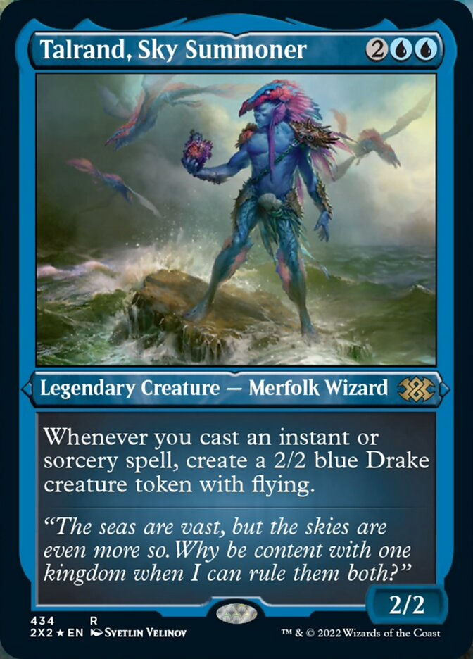 Talrand, Sky Summoner (2X2) / Etched Foil