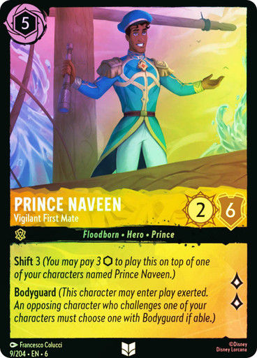 Prince Naveen - Vigilant First Mate (LOR_AZU) / Foil