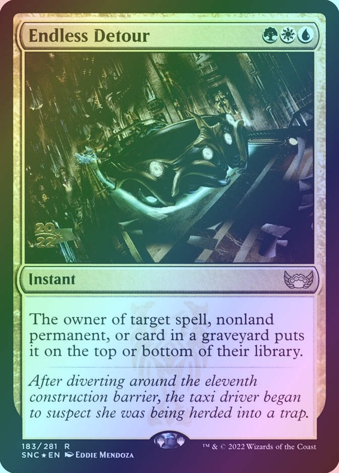 Endless Detour (PSNC) (183s) / Foil
