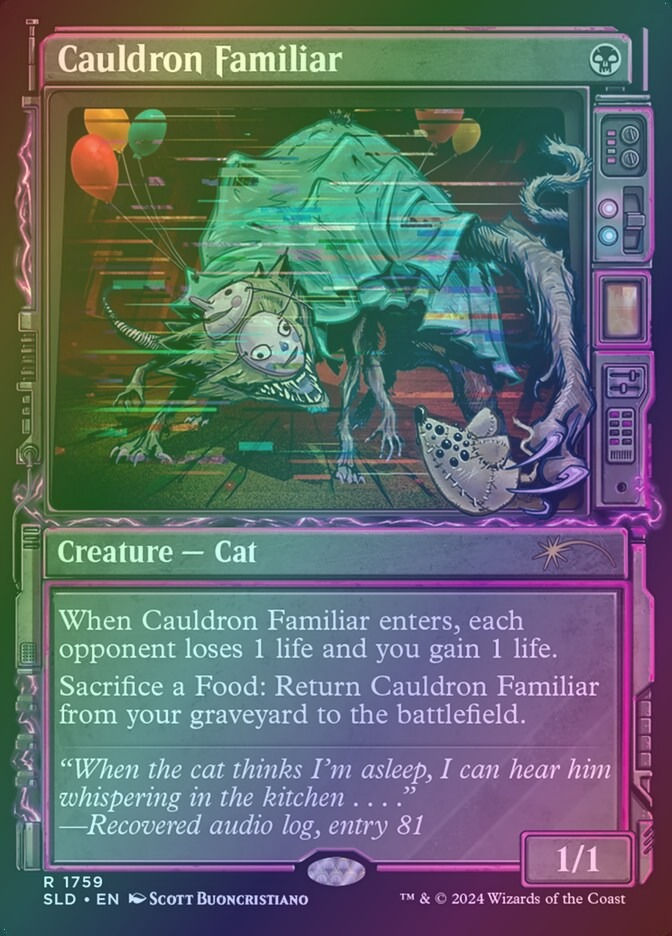 Cauldron Familiar (SLD) (1759) / Showcase / Foil