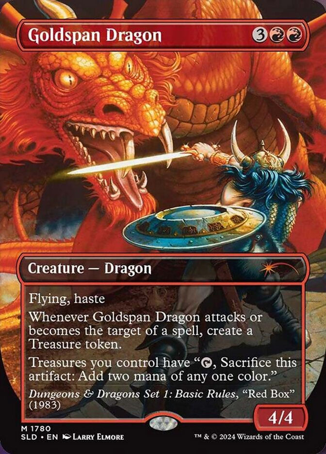 Goldspan Dragon (SLD) (1780) / Borderless