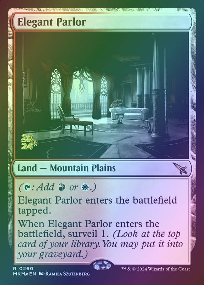 Elegant Parlor (PMKM) (260s) / Foil