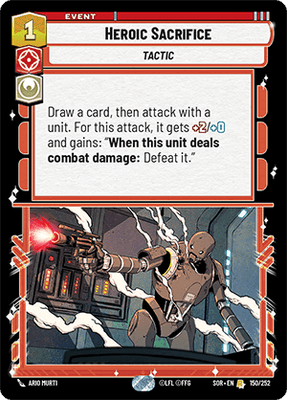 Heroic Sacrifice (SOR_#150/252)