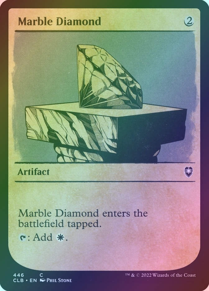 Marble Diamond (CLB) (446) / Showcase / Foil