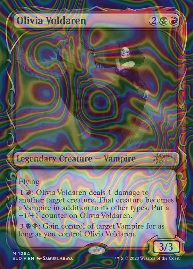 Olivia Voldaren (SLD) (1264) / Showcase / Halo Foil